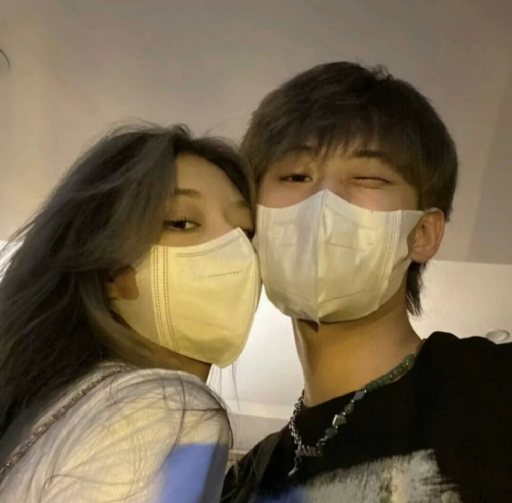 口罩情头真人