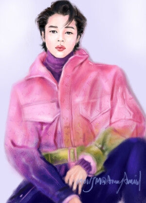 朴智旻手绘，搜图不易，留图请点赞，专辑内所有图片均有才阿米所绘，我只是图片搬运工，只留作欣赏