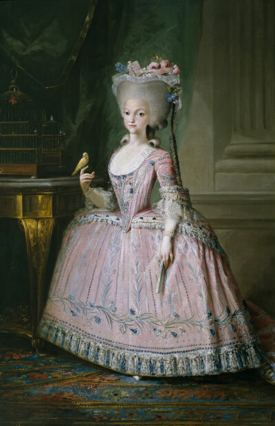 1785 Carlota Joquina by Mariano Salvador Maella (Prado) 卡洛塔·华基纳