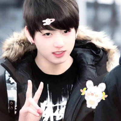  PINK Rabit！ 粉兔发卡.