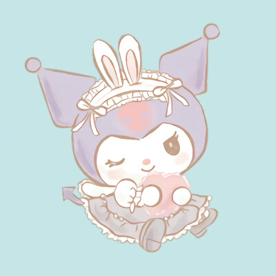 三丽鸥大萌星的兔子装扮