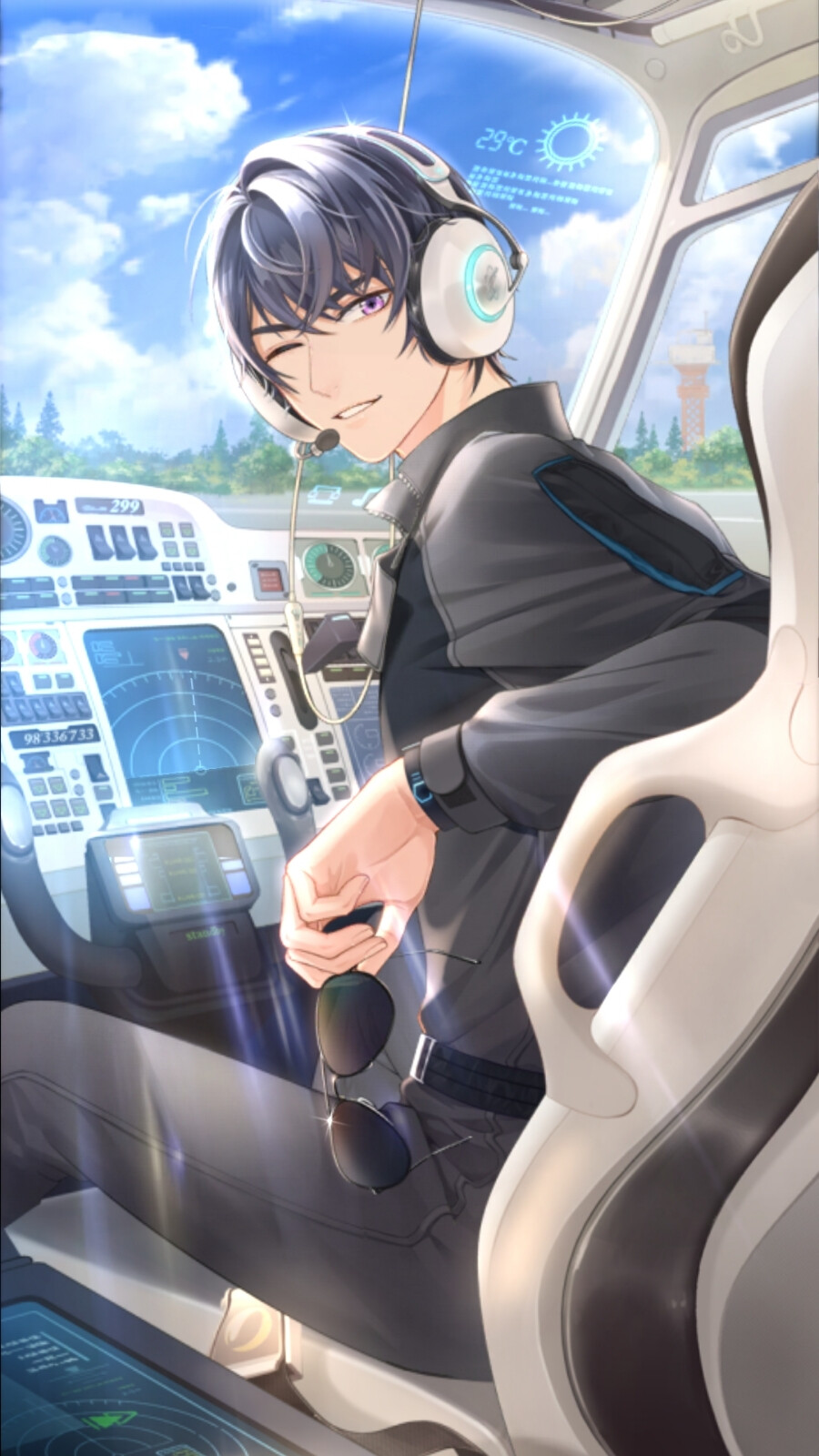 《未定事件簿》陆景和 来源《未定事件簿》:sr「共舞云端」卡面