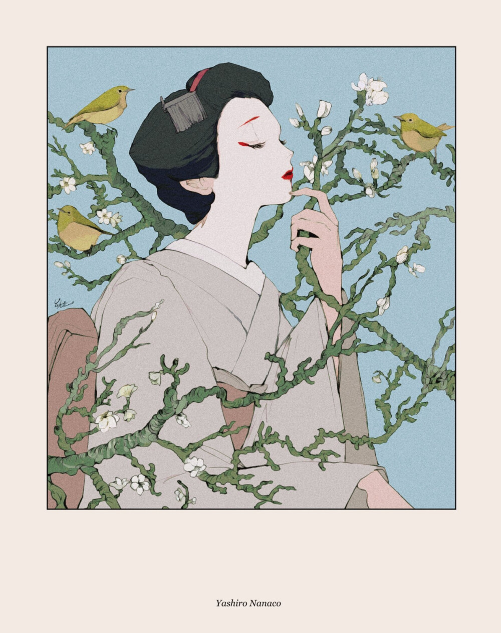 插画师Yashiro Nanaco