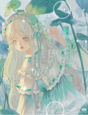 好看的绿色系头像