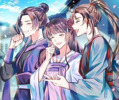 魔道祖师yyds，终是师姐挡了剑，世上无人唤阿羡江家有女，名唤厌离。 厌离有弟，名唤晚吟。 厌离有母，名唤紫鸢。 厌离有父，名唤枫眠。 厌离师弟，名唤无羡。