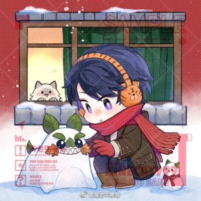 《恋与制作人》李泽言
图源微博：海老牛蒡卷