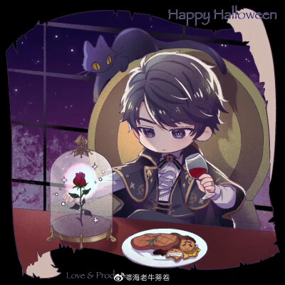 《恋与制作人》李泽言
图源微博：海老牛蒡卷