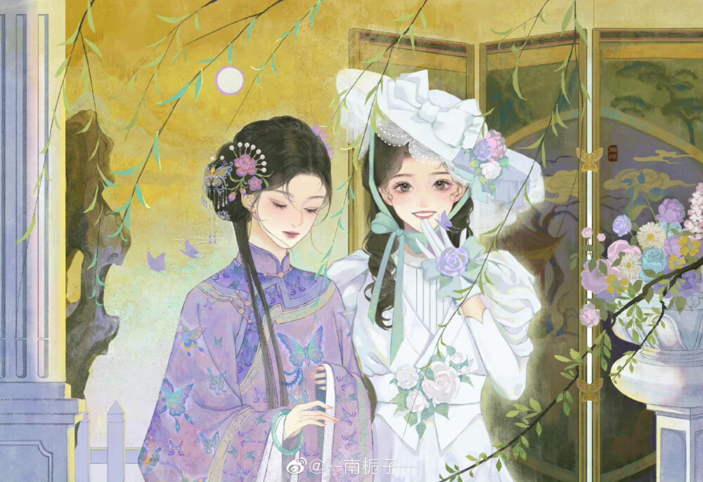 画师：南栀子