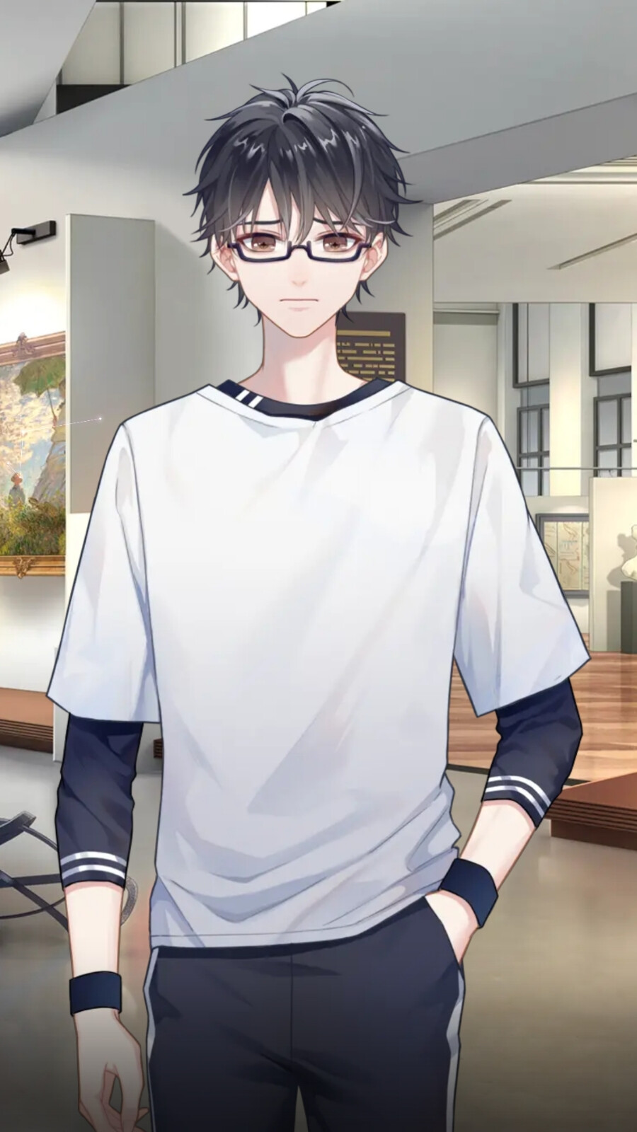 《未定事件簿》阿宸
图源《未定事件簿》：「煦风恋旅·下篇」活动 左然