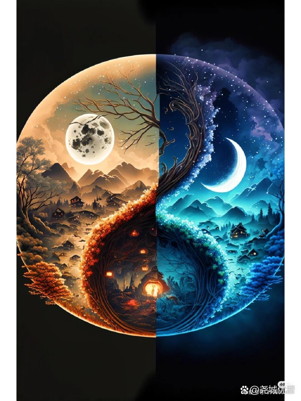 阴阳与自然的完美结合