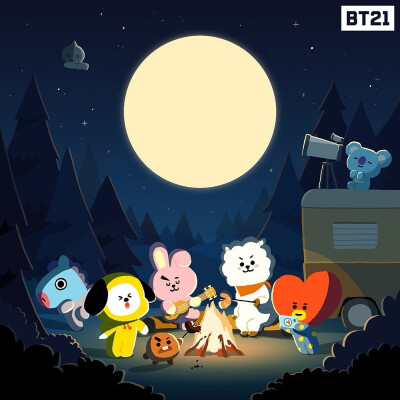 ✐.line friends-bt21•头像