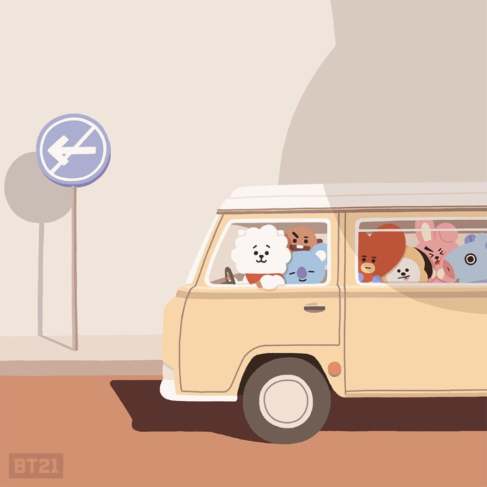 ✐.line friends-bt21•头像