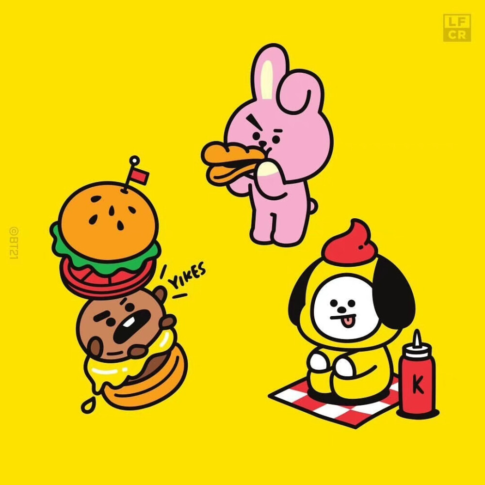 ✐.line friends-bt21•头像