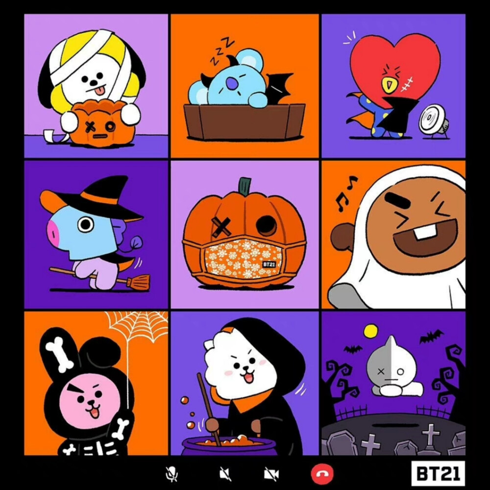 ✐.line friends-bt21•头像