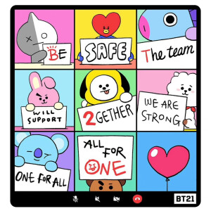 ✐.line friends-bt21•头像