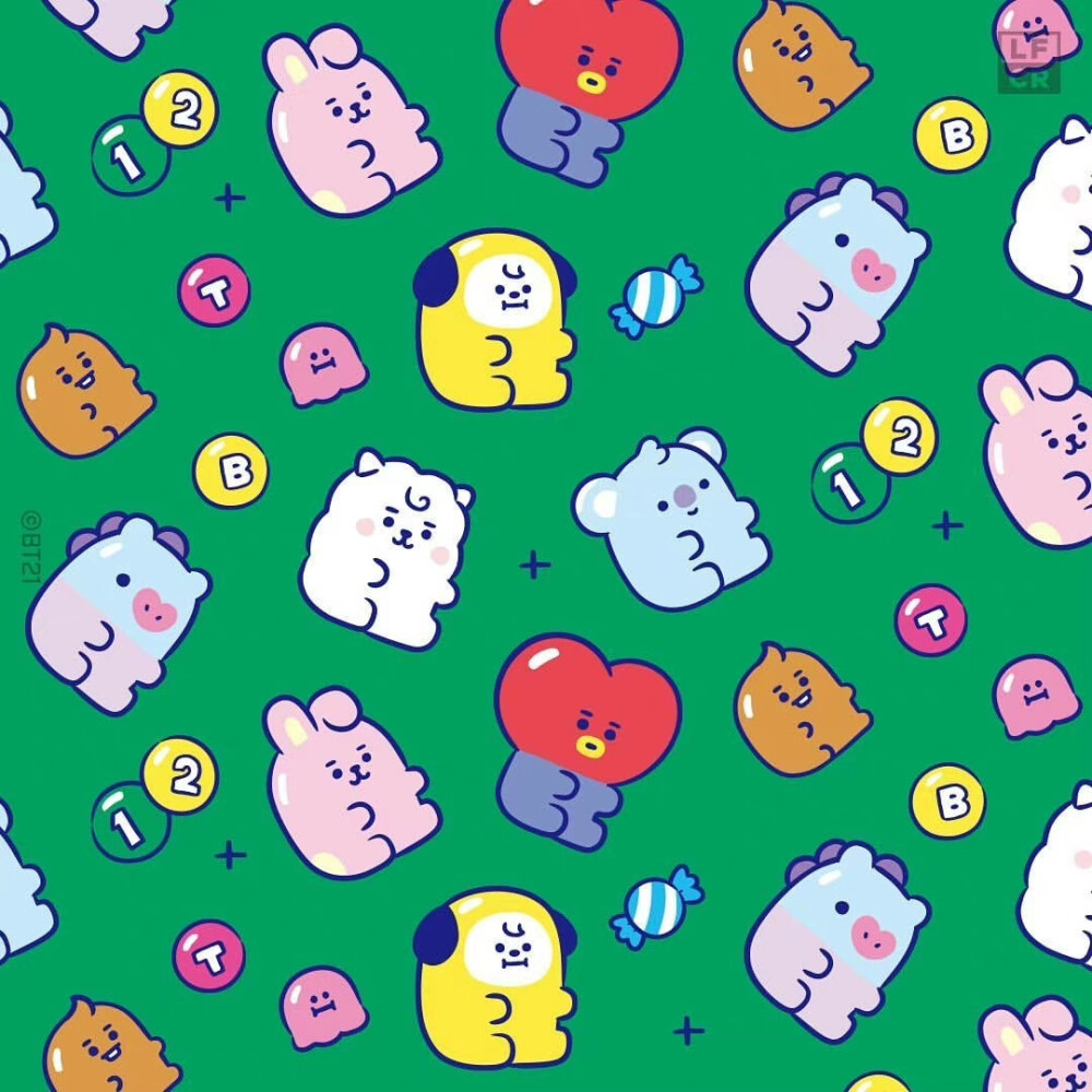 ✐.line friends-bt21•头像