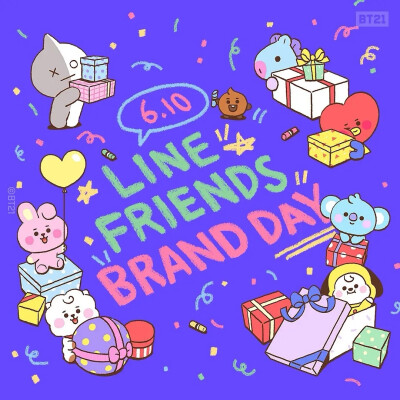 ✐.line friends-bt21•头像