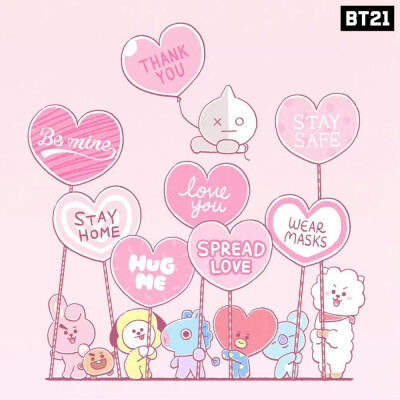 ✐.line friends-bt21•头像