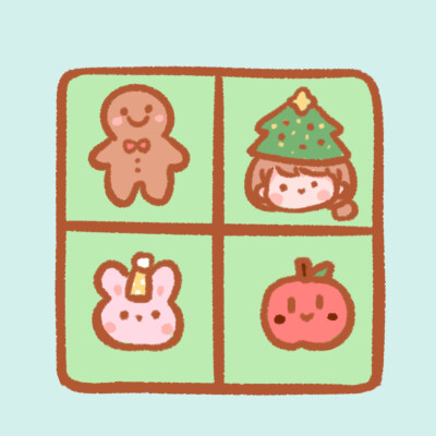 悦悦酱圣诞图标