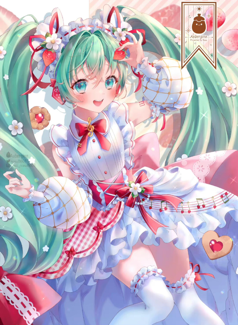 草莓蛋糕初音未来
甜美可爱的小公主
