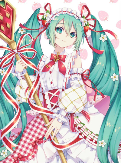 草莓蛋糕初音未来
甜美可爱的小公主
