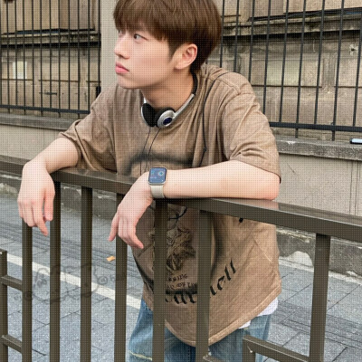 帅气男孩