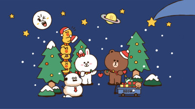 ✐.linefriends-桌面壁纸