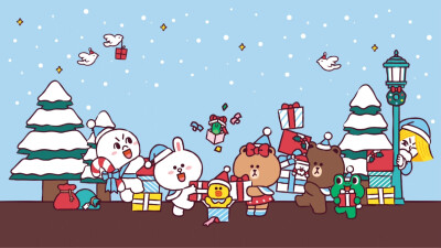 ✐.linefriends-桌面壁纸