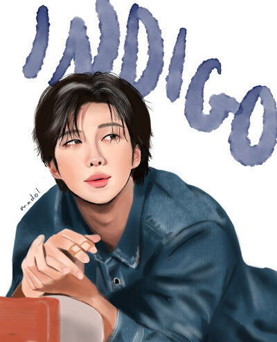 金南俊手绘，搜图不易，留图请点赞，专辑内所有图片均有才阿米所绘，我只是图片搬运工，只留作欣赏