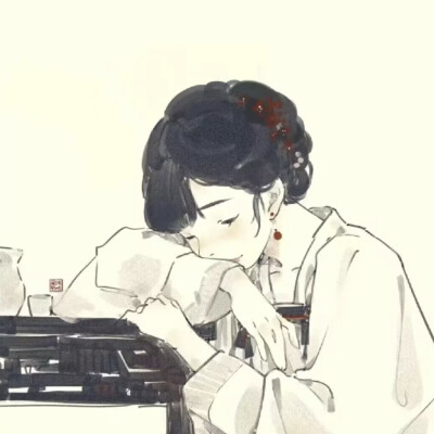 古风头像 女生 女头 少女（画师不详 出处不详 侵权删）