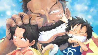 Ace Luffy Garp