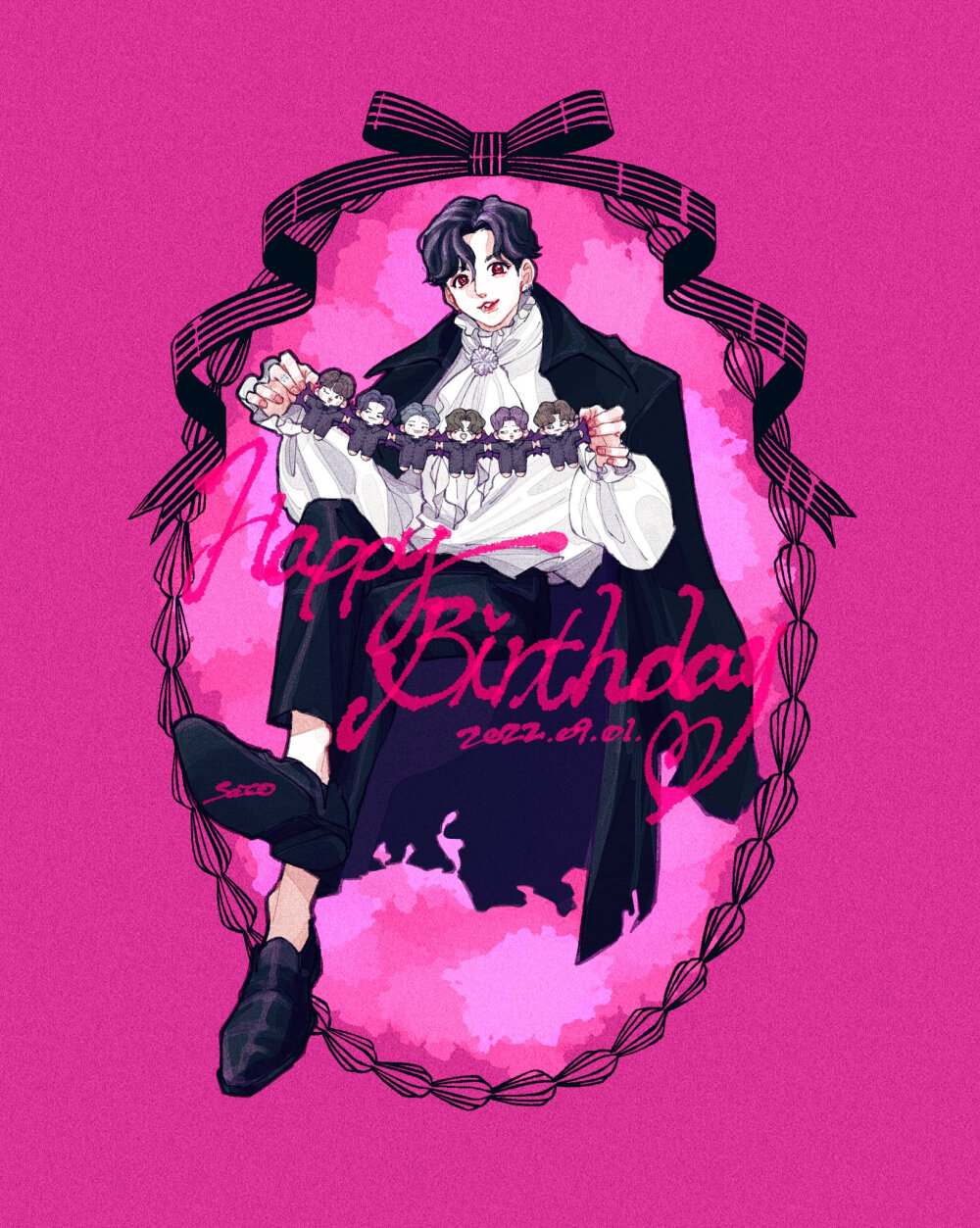 田柾国手绘 ,搜图不易,留图请点赞,专辑内所有图片均有才阿米所绘,我