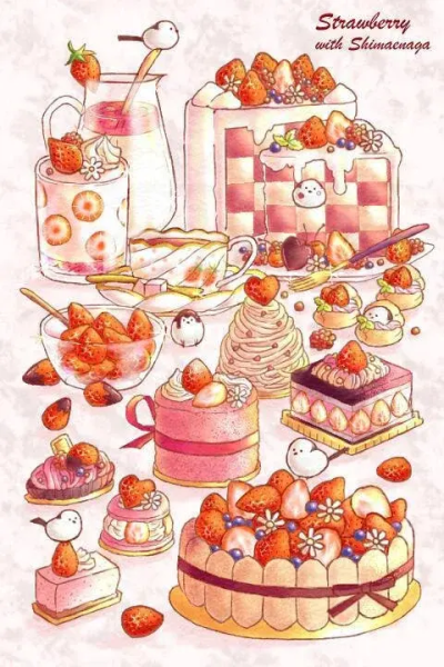 一整套美食壁纸