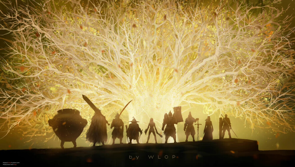 神仙作品
画师:wlop