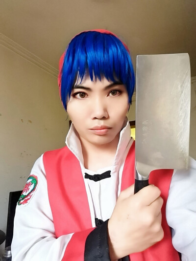 中华一番cos正片-刘昴星，刘昴星（小当家）由本人cosplay（角色扮演）