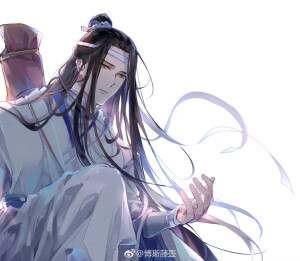 《魔道祖师》蓝忘机＆魏无羡
图源微博：博斯藤壶