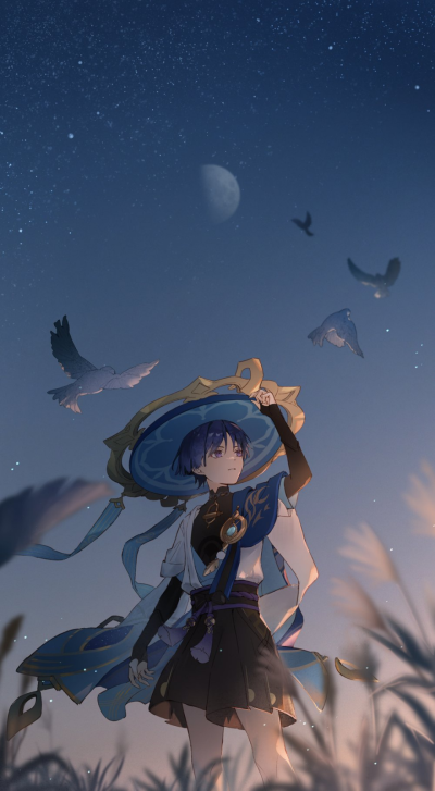 原神 流浪者 散兵 国崩 推特：@kurotobiii