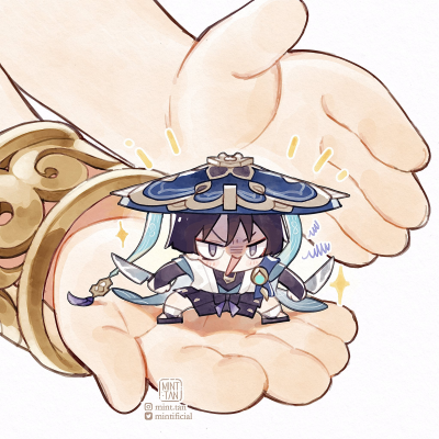 原神 流浪者 散兵 国崩 推特：@mintificial