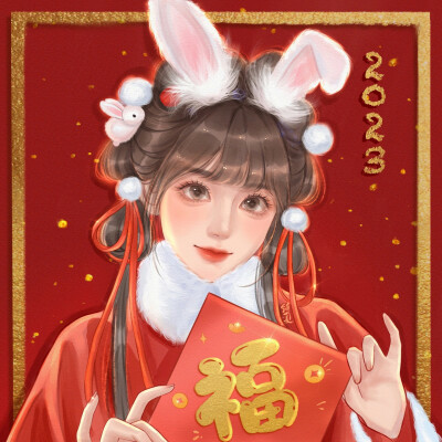 新年手绘四人闺头
一岁一礼新欢喜
©xhs绮夏