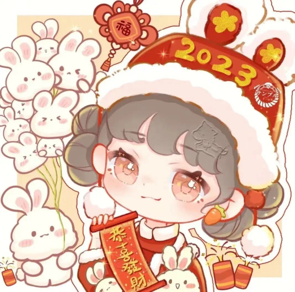 兔年情头 新年快乐～