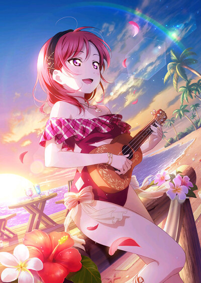 μ's new UR cards “无尽之夏篇” 去框