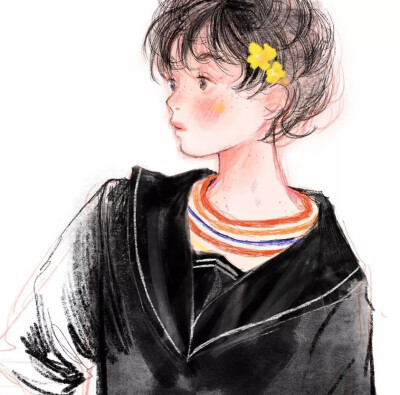 插画师ins : yoovora
插画头像