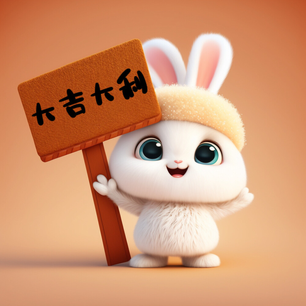 快来接住可爱的兔兔!