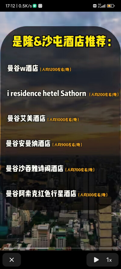 曼谷酒店