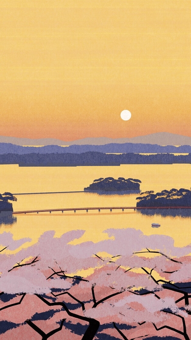 场景壁纸，插画壁纸