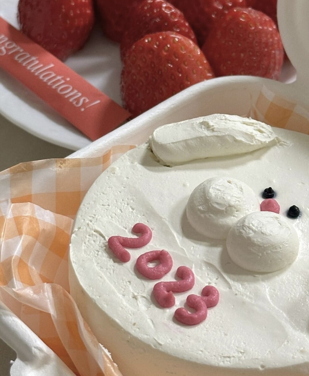 韩国奶油蛋糕#2023第一个蛋糕
케이크