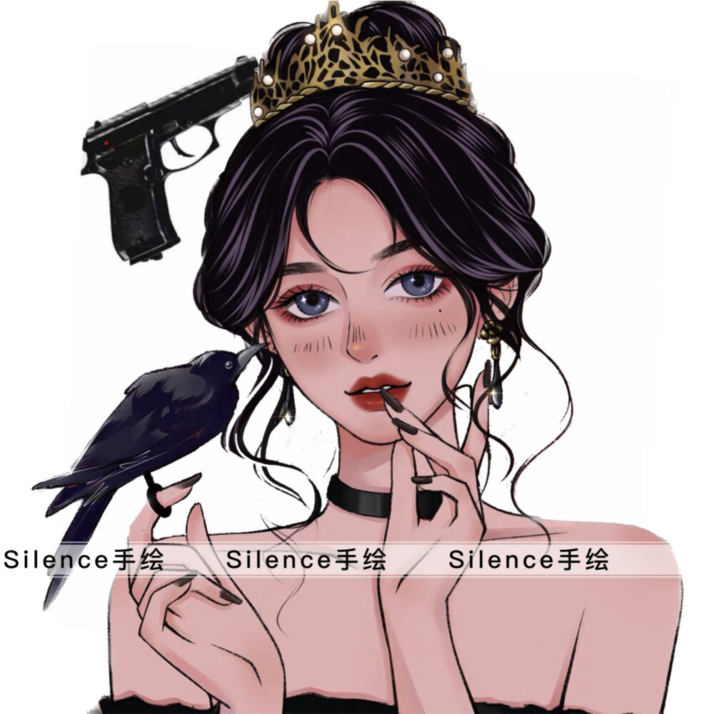 千禧风手绘头像合集