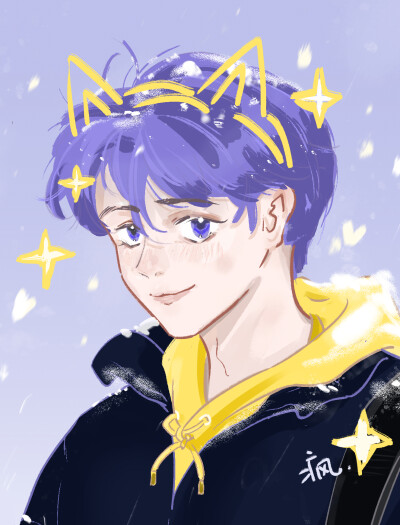 下雪天偶遇了狐狸哥哥！
