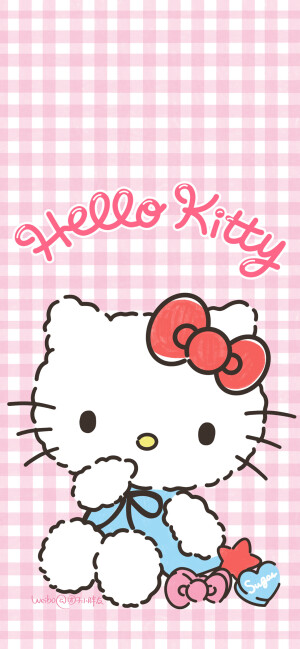iPhone壁纸 动漫sanrio Kitty套图 一颗酸苹果的壁纸库