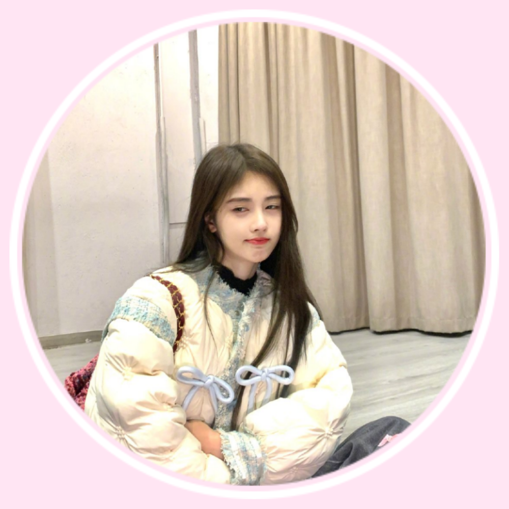 鞠婧祎圆框头像